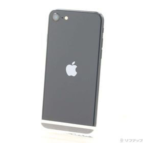 (中古)Apple iPhone SE 第3世代 128GB ミッドナイト MMYF3J/A SIMフリー(258-ud)