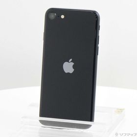 (中古)Apple iPhone SE 第3世代 64GB ミッドナイト MMYC3J/A SIMフリー(262-ud)