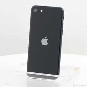 (中古)Apple iPhone SE 第3世代 64GB ミッドナイト MMYC3J/A SIMフリー(262-ud)