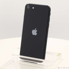 (中古)Apple iPhone SE 第3世代 64GB ミッドナイト MMYC3J/A SIMフリー(198-ud)