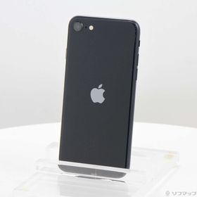 (中古)Apple iPhone SE 第3世代 64GB ミッドナイト MMYC3J/A SIMフリー(258-ud)
