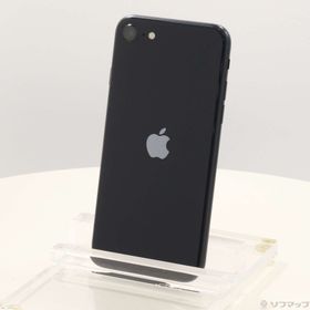 (中古)Apple iPhone SE 第3世代 64GB ミッドナイト MMYC3J/A SIMフリー(258-ud)