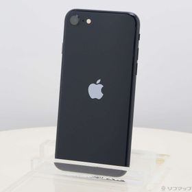 (中古)Apple iPhone SE 第3世代 64GB ミッドナイト MMYC3J/A SIMフリー(348-ud)