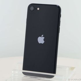 (中古)Apple iPhone SE 第3世代 64GB ミッドナイト MMYC3J/A SIMフリー(258-ud)