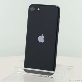 (中古)Apple iPhone SE 第3世代 64GB ミッドナイト MMYC3J/A SIMフリー(198-ud)