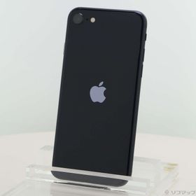 (中古)Apple iPhone SE 第3世代 64GB ミッドナイト MMYC3J/A SIMフリー(377-ud)