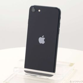 (中古)Apple iPhone SE 第3世代 64GB ミッドナイト MMYC3J/A SIMフリー(349-ud)