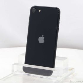 (中古)Apple iPhone SE 第3世代 64GB ミッドナイト MMYC3J/A SIMフリー(295-ud)