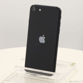 (中古)Apple iPhone SE 第3世代 64GB ミッドナイト MMYC3J/A SIMフリー(371-ud)