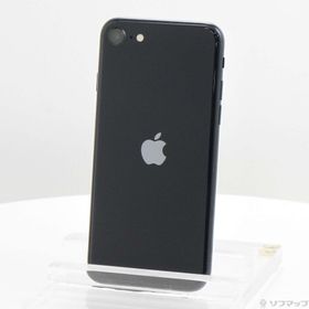 (中古)Apple iPhone SE 第3世代 64GB ミッドナイト MMYC3J/A SIMフリー(262-ud)