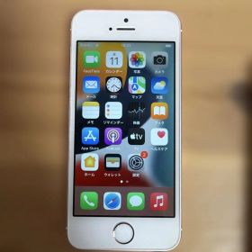 iPhoneSE 64GB ローズゴールドMLXQ2J/A バッテリー76%