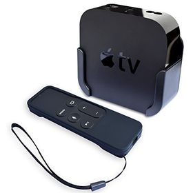 「未使用品」homedge Apple TVマウント、壁マウントブラケットホルダーfor Apple TV第4 (中古品)