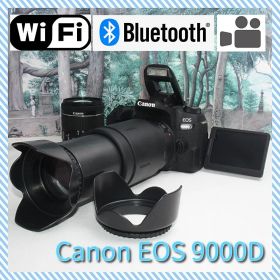 ❤️ミドルクラス一眼レフ❤️Canon EOS 9000D ダブルレンズセット