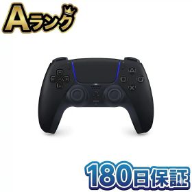 【中古】 SONY DualSense ワイヤレスコントローラー ミッドナイト ブラック CFI-ZCT1J01 純正 本体 デュアルセンス PS5 プレステ5 周辺機器 高品質 整備済み品 徹底除菌清掃済 送料無料 翌日配送 ソニー でゅあるせんす ぷれすて5 中古 180日保証