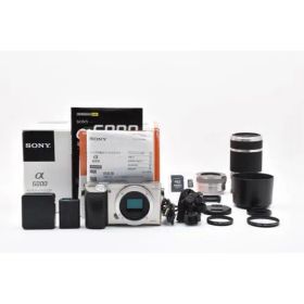 SONY α6000 ダブルズームレンズキット シルバー 本体