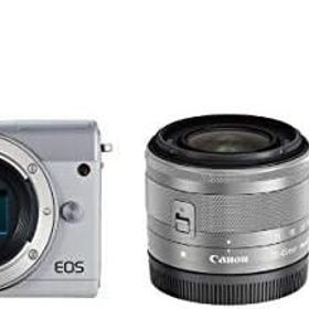 【中古】 Canon ミラーレス一眼カメラ EOS M100 ダブルズームキット ホワイト EOSM100WH-WZK 当店保証30日間 人気 ミラーレス 一眼レフ 交換レンズ カメラ