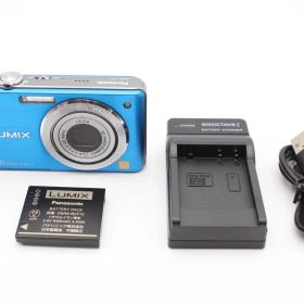 ≪並品≫ Panasonic LUMIX DMC-FS7 コンパクトデジタルカメラ ブルー #20260803-0174