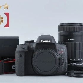 【中古】Canon キヤノン EOS Kiss X8i ダブルズームキット シャッター回数僅少