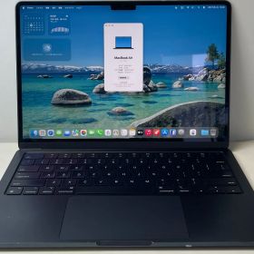 【ジャンク】MacBook Air 13インチ Apple M2 2022 8/512GB 8GPU 10GPU ミッドナイト A2681 五10129