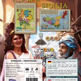 【中古】ボードゲーム コンコルディア拡張マップ「ローマ/シシリア」 (Concordia： Roma/Sicilia)