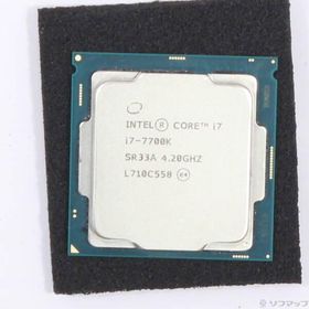 〔中古〕intel(インテル) Core i7 7700K 〔4.2GHz／LGA 1151〕〔344-ud〕