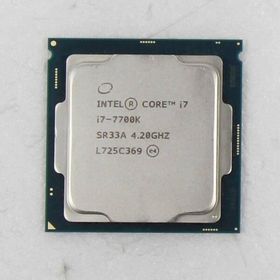 〔中古〕intel(インテル) Core i7 7700K 〔4.2GHz／LGA 1151〕〔262-ud〕