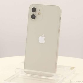 〔中古〕Apple(アップル) iPhone12 64GB ホワイト MGHP3J／A SIMフリー〔258-ud〕