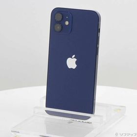 〔中古〕Apple(アップル) iPhone12 64GB ブルー MGHR3J／A SIMフリー〔262-ud〕