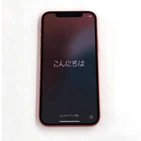 au Apple iPhone 12 64GB プロダクトレッド MGHQ3J/A【製造番号(IMEI)：353045114711045】【利用制限：○】店頭/併売《家電・山城店》Y292