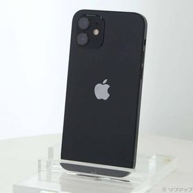 〔中古〕Apple(アップル) iPhone12 64GB ブラック MGHN3J／A SoftBank〔269-ud〕