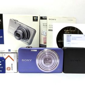 【付属品完備・返品保証】SONY Cyber-shot DSC-WX7 ブルー