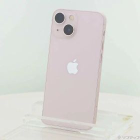 【中古】Apple(アップル) iPhone13 mini 128GB ピンク MLJF3J／A SIMフリー 【344-ud】