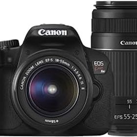 【中古】Canon デジタル一眼レフカメラ EOS Kiss X6i ダブルズームキット EF-S18-55mm/EF-S55-250mm付属 KISSX6i-WKIT