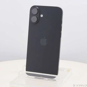 ソフマップ 〔中古品〕 iPhone16 Plus 128GB ブラック MXVA3J／A SIMフリー【258】