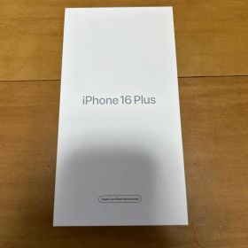 未開封新品 整備済み製品iPhone 16 Plus 128GB 白 ホワイト