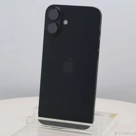 ソフマップ 〔中古品〕 iPhone16 Plus 256GB ブラック MXVG3J／A SIMフリー【262】
