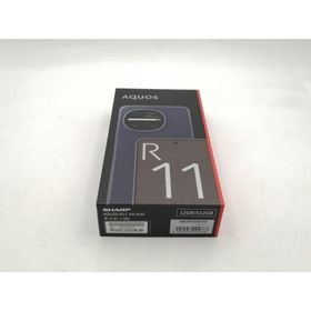 【未使用】SHARP 国内版 【SIMフリー】 AQUOS R11 ネイビー 12GB 512GB SH-M35【ECセンター】保証期間３ヶ月