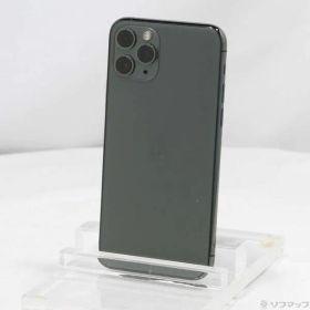 ソフマップ 〔中古品〕 iPhone11 Pro 512GB ミッドナイトグリーン MWCG2J／A SoftBank【262】