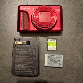 Canon PowerShot SX720 HS 本体 レッド