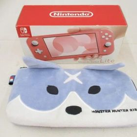中古品 ゲーム Nintendo switch ニンテンドースイッチ 本体 HDH-001 コーラルピンク 動作品 箱・説・充電器・ケース付き