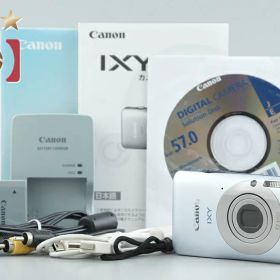 【中古】Canon キヤノン IXY 200F シルバー コンパクトデジタルカメラ 元箱付き
