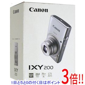 【延長保証対応!!】【1日と5.0のつく日、18日はポイント3倍！】Canon製 コンパクトデジタルカメラ IXY200(SL) シルバー 2000万画素