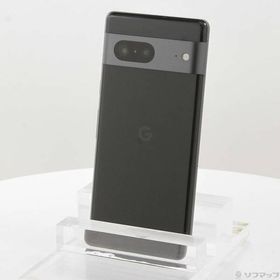 〔中古〕GOOGLE(グーグル) Google Pixel 7 128GB オブシディアン GA03923 au SIMフリー〔349-ud〕