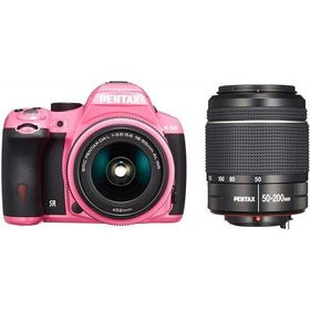 【中古】 ペンタックス PENTAX K-50 ダブルズームキット ピンク K-50 WZOOM KIT PINK 当店保証30日間 人気 ミラーレス 一眼レフ 交換レンズ カメラ