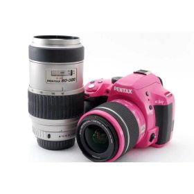 【中古】ペンタックス PENTAX K-50 超望遠ダブルズームセット 美品 ストラップ付き当店保証30日間 人気モデル 高画質 売れ筋