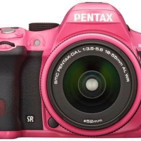 【中古】RICOH デジタル一眼レフ PENTAX K-50 DAL18-55mmWRレンズキット ピンク K-50 L18-55WR KIT PINK 10983