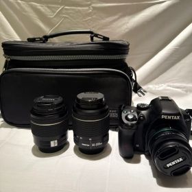 動作確認済 PENTAX K-50 レンズ3本付き