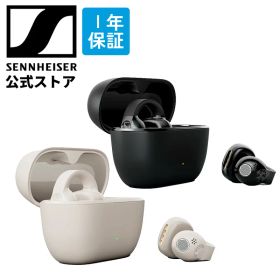 ゼンハイザー公式 Sennheiser ACCENTUM Clip ワイヤレスイヤホン 高音質 ノイズキャンセリング 外音取り込み 50時間再生 低遅延 マルチポイント 国内正規品1年保証