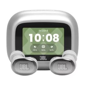 【長期保証付】JBL ジェイ ビー エル JBL Live Buds4 SIL シルバー 完全ワイヤレスイヤホン JBLLIVEBUDS4SIL ハイブリッドノイキャン10mmダイナミックドライバー JBLLIVEBUDS4SIL