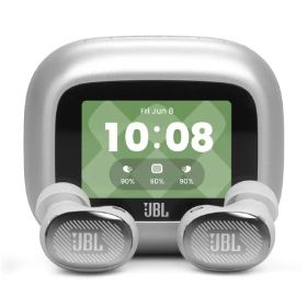 JBL ハイブリッドノイズキャンセリング完全ワイヤレスイヤホン シルバー JBLLIVEBUDS4SIL (納期目安2-3週間) ※正規代理店